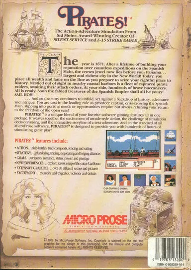 Image n° 5 - screenshots  : Pirates!